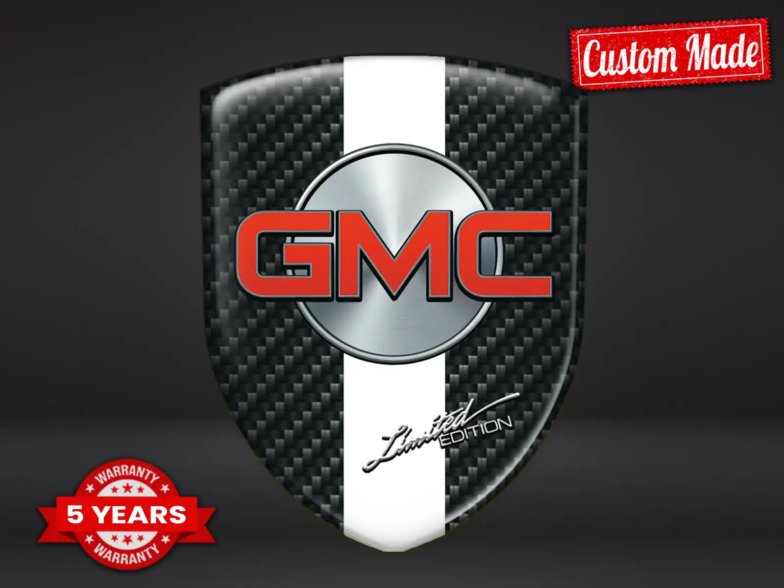 GMC Étiquette Étanche Premium Pro Minimaliste